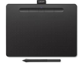 Mesa Digitalizadora WACOM Intuos M (USB e Bluetooth - Windows e Mac OS - 216 x 135 mm)