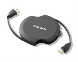 Adaptador Sem Fios Qi MiniBatt PowerRing para Lightning | Micro USB