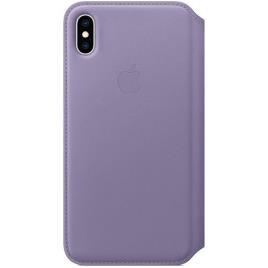 Capa Pele Folio Apple para iPhone XS Max - Lilás