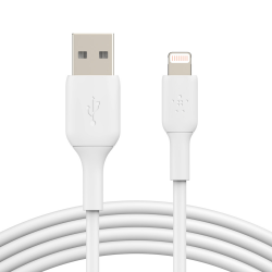 CABO BELKIN LIGHTNING - USB 2M WHITE