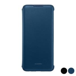 Capa tipo Livro para o Telemóvel Huawei P Smart Plus 2019 Wallet - Azul