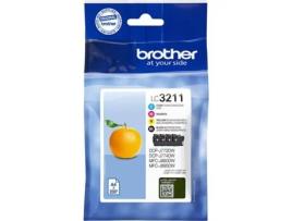 Pack 4 Tinteiros BROTHER LC3211VAL