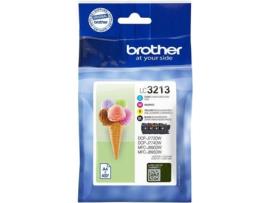 Pack 4 Tinteiros BROTHER LC3213 XL Cores