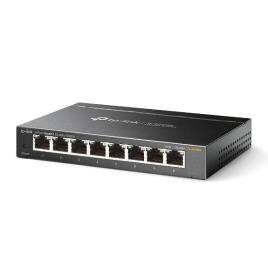 TP-LINK Switch Desktop TL-SG108S, 8 x RJ-45 (10/100/1000 Mbps), Preto