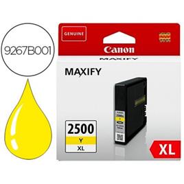 Tinteiro Canon Original PGI 2500XL Maxify Amarelo