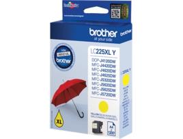 Tinteiro BROTHER LC225XL Amarelo (LC225XLYBP)