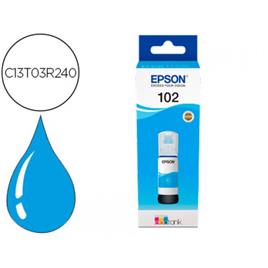 Tinteiro EPSON Original Ecotank 102 Azul Fasco 70ml 6000 páginas