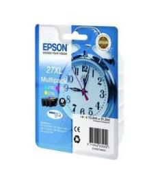 Tinteiro Epson 27 Multipack 3 Cores xl + Alarme rf - Wf-3620/3640/7110/7610/7620