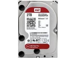 Disco HDD Interno WD RED PRO 2TB (2 TB - SATA - 7200 RPM)