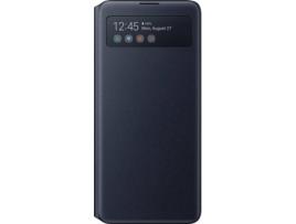 Capa S View  Wallet para Galaxy Note10 Lite - Preto