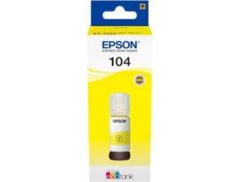 Tinteiro EPSON 104 Eco Tank C13T00P440 Amarelo