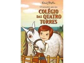 Livro O Terceiro Ano no Colégio das Quatro Torres  de Enid Blyton