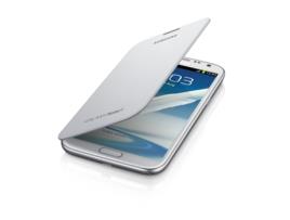Capa Flip Cover SAMSUNG GALAXY Note II Branco EFC-1J9F