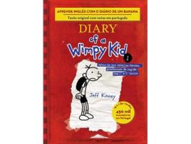 Livro Aprende Inglês com O Diário de um Banana