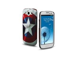 Capa  Marvel Capitão América p/ Samsung Galaxy S III I9300