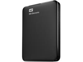 Disco HDD Externo  Elements (Preto - 1 TB - USB 3.0)