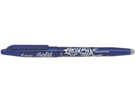 Esferográfica de Tinta de Gel FriXion Ball, Ponta Média de 0,7 mm, Corpo Azul com Pega, Tinta Azul