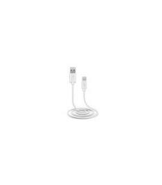Cable usb sbs usb a Micro usb 1m Blanco