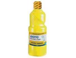Guache Lavável Amarelo GIOTTO (500ml)