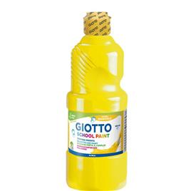 GIOTTO Guache Escolar, 500 ml, Amarelo