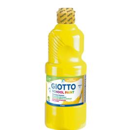 Guache Escolar, 500 ml, Amarelo