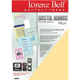 LORENZ BELL Cartolina A4, 210 x 297 mm, 250 g/m², Salmão, 50 Unidades