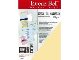 Cartolina Bristol LORENZ BELL LB2602 (250 g - 50 folhas - Salmão)