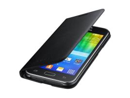 Capa SAMSUNG Galaxy J1 2015 Flip Preto