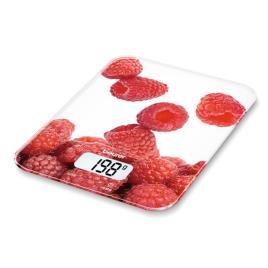 Balança de Cozinha  KS 19 berry 5 Kg Branco Vermelho