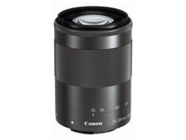 Objetiva CANON EF-M 55-200mm F4.5-6.3 IS STM (Encaixe: Canon EF - Abertura: f/22 - f/4.5-6.3)