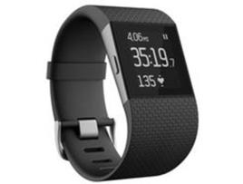 Relógio Desportivo  Surge (Bluetooth - Até 10 h de autonomia - Ecrã Tátil - Preto)