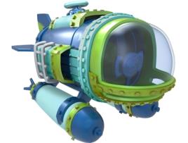 Figura Skylanders Superchargers - Veículo Dive Bomber