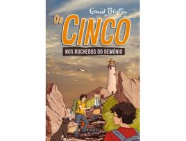 Livro Os Cinco nos Rochedos do Demónio Vol. 19  de Enid Blyton