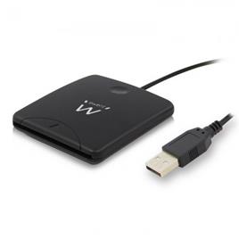 Leitor de Cartão do Cidadão USB 2.0 EW1052, Preto