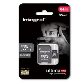Cartão de Memória MicroSD INTEGRAL UltimaPro (64 GB - 90 MB/s - Class10)