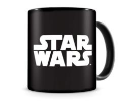 Star Wars - Caneca Preta c/ Logo Branco