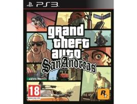 Jogo PS3 GTA San Andreas