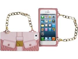 Capa iPhone 5, 5s, SE  Clochet Rosa