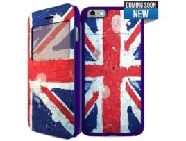 Capa iPhone 6, 6s, 7, 8  Double UK Azul