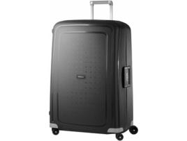 Mala de Viagem SAMSONITE S'Cure (Extra Grande - 4 Rodas - 138 L) em Preto