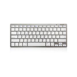 EWENT Teclado Slim Bluetooth V 3.0,  Prateado