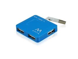 Mini Hub  4 Portas Azul 2.0