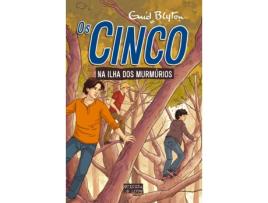 Livro Os Cinco na Ilha dos Murmúrios Vol. 20  de Enid Blyton