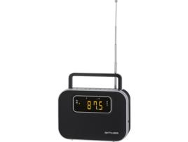 Rádio  M-081R (Preto - Digital - AM/FM - Pilhas)