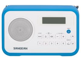 Rádio SANGEAN PR-D18 BR/AZ (Branco - Digital - 10 - Bateria)