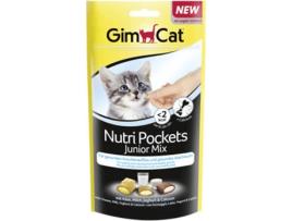 Snack para Gatos GIMCAT Junior (60g - Gatinhos - Sabor: Queijo)