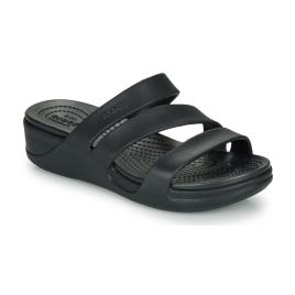 Crocs  Sandálias CROCS MONTEREY WEDGE W  Preto Disponível em tamanho para senhora. 38 / 39,42 / 43.Mulher > Calçasdos > Sandálias e rasteirinhas