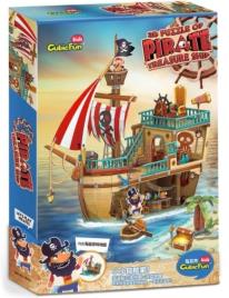 Cubic Fun 3d Puzzle Puzzle Navio Pirata Com Tesour