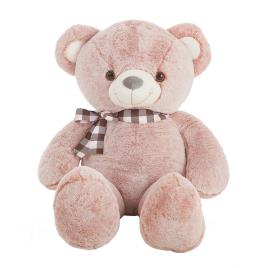 Urso Peluche Suave Rosa 115cm