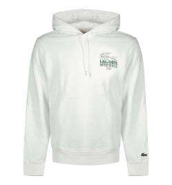 Hoodie Sudadera Capucha Casual_hombre_lacoste Sweatshirt 7 Blanco